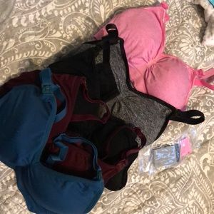 6 Maternity Bras w/ 3 extenders